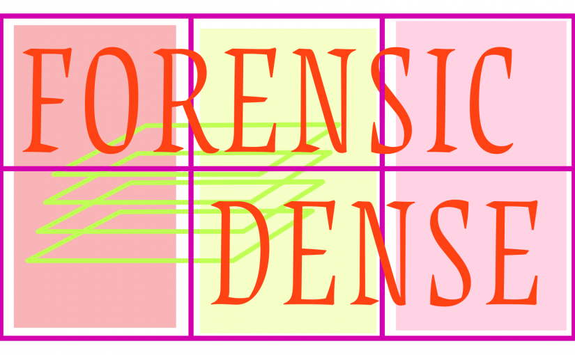 FORENSIC DENSE – an installed interaction